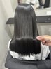 【話題の圧倒的美髪】OVERics髪質改善ストレート　￥12000