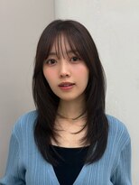 オーラ オモテサンドウ(Aura omotesando)&nbsp;ナチュラルレイヤー×こっくりラベンダーカラー