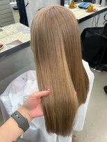 オムズポカ 栄矢場町店(OM's poka)&nbsp;ミルクティーベージュ/ベージュカラー/ブリーチカラー