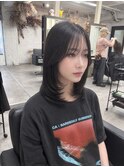 【ワンカールできまる！】韓国風レイヤー/顔周りレイヤー
