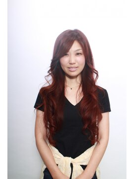 美容室さかもと 本店 レッド系ツヤカラー♪”