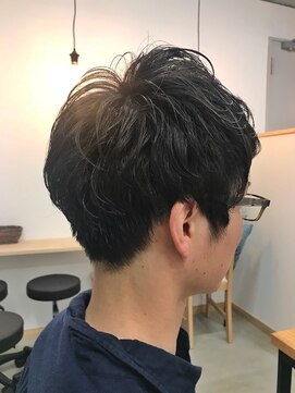 キューズ クラブ(cuz KLUB) 【cuzKLUB】メンズショート×ニュアンスポイントパーマ