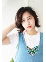 ライズ ヘア ブランド 豊中店(RISE HAIR BRAND) 『RISE HAIR  BRAND豊中　山村』　ナチュラル外ハネボブ