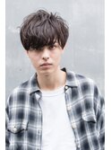 フェザーマッシュサイドパートショート×ワイルドアップバング☆