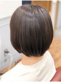 ナチュラルに可愛いベージュブラウン