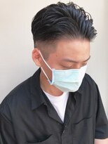 ネオリーブアイム 横浜西口店(Neolive aim)&nbsp;対コロナフェード刈り上げかき上げツーブロック七三オールバック