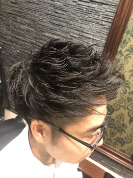 ヒロギンザ 青山店(HIRO GINZA) ツーブロックジェットモヒカン