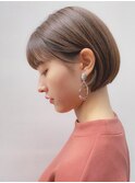 北山謙三☆耳掛けミニボブ