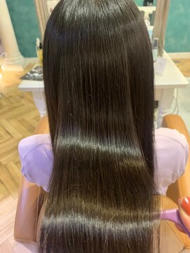 ロンド ストラーダ 心斎橋(Lond strada) マチルダボブ×インナーグレージュ【髪質改善/縮毛矯正】