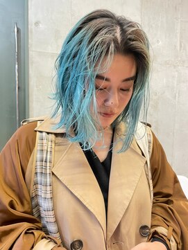 ソルトウォーター(SALT WATER) ミントブルー モードヘア