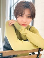 アドレバイハピネス(ADORE by happiness) 大人可愛い  　ワンカールシルエットショート　20代30代