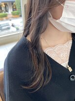 バブ バイネオリーブ(Bab by neolive)&nbsp;インナーカラー　シルバーグレージュ　イヤリングカラー