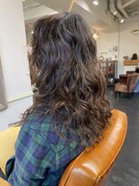 ポタム 東中野(potamu)&nbsp;ロングレイヤーにパーマ