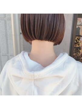 エニ 自由が丘(ENi) マチルダボブ/ピンクベージュ/インナーグレージュ[自由が丘駅]