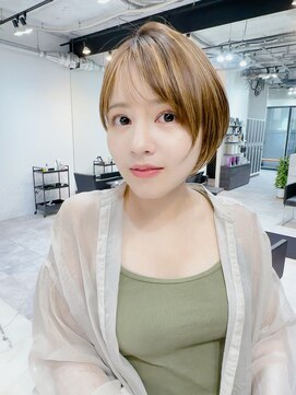 ファンナギンザ(FaNNa ginza) ☆大人ショートオフィス20代30代40代ハイライト