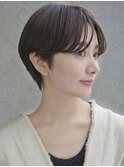 大人マッシュショート／丸みショート／イメチェン／30代40代50代