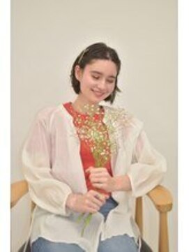 シャル 相模大野(shalu) 【村上】伸ばしかけボブアレンジ≪shalu相模大野≫