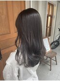 グレージュカラー透明感カラー