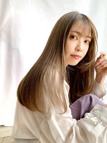 ラニウ(La Niu)&nbsp;ストレート×顔まわりレイヤースタイル