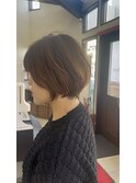 丸みショート／ショートボブ／骨格補正