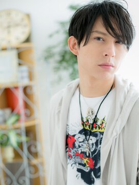 プリモア サロン ハナレ 綾瀬(primoA salon HANARE) 綾瀬/髪質改善/アッシュブラック!前髪パーマニュアンスマッシュi