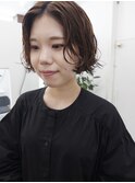 ボブ/パーマ/福岡/20代/30代