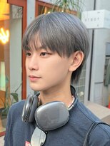 シャロン(SHARON)&nbsp;【SHARON原宿】韓国風シースルーマッシュショート×グレージュ