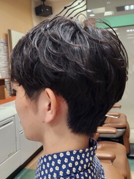 アポロカットステージ 相模大野店 アップバング/ツーブロックマッシュ<理容室>[メンズ/相模大野]