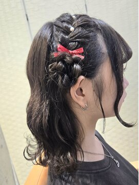 ベリッシモ(Bellissimo) ハーフアップ♪ひつじヘア