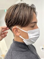 ニュアンスパーマセンターパートコンマヘア韓国ヘアfifth名駅