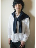 MEN'S &nbsp;HAIR &nbsp;くせ毛風パーマ