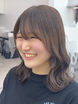 ビューブルー 亀戸錦糸町(VIEW BLUE)&nbsp;◎美髪カールピンクブラウンロングセミディ似合わせ前髪