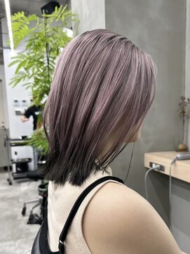 ギークス(GEEKS) 【GEEKS渋谷】エンドカラー/ハイトーン/アッシュピンク/冬カラー