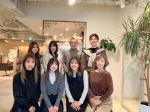 ヘアメイク カン プラスエフ(HAIR MAKE KANN+f)の雰囲気（女性スタッフが多いお店です★）