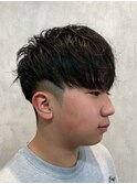 中学生カット 2ブロック