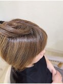 白髪ぼかしハイライト