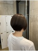 透明感艶カラー×大人ショート