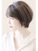 【 Ｉ. 】30代からのナチュラル前下がりショートボブ　川口