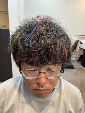 リヴ ヘアワークス(LiVE HAIR WORKS) レインボーカラー