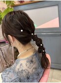 大人かわいいヘアアレンジ20代30代40代☆髪質改善【Pink】