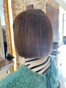 ルページ 千葉(lpage) 髪質改善/顔周りレイヤーカット/グレージュ[千葉/千葉駅]