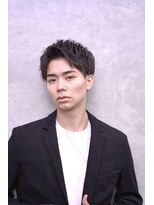 クロムトウキョウ ザ バーバー 新宿本店(CHROM TOKYO the Barber)&nbsp;ショートアップバング