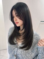 モナ 髪質改善(MONA)&nbsp;【MONA】ロングレイヤー/髪質改善/ラテカラー