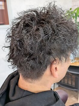 Hairmake Aisanceの写真/【高岡/メンズパーマ】高岡でメンズパーマなら当店へ◎骨格や癖を見極めたパーマで大人お洒落に仕上げます!