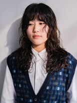 ヘアークラフト(Hair Craft)&nbsp;レイヤーカット×レイヤーパーマ【岡山】暗髪