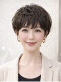 ショートボブ/ショート/ショートカット/30代40代50代60代/表参道
