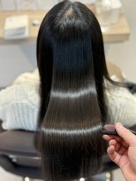 アイノアヌエール 代々木店(AInoa Nouer) 【髪質改善×縮毛矯正】乾かすだけで艶サラ髪に