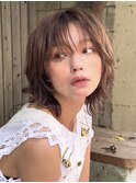 ウルフレイヤーカット/レイヤーボブ/ニュアンスボブパーマ