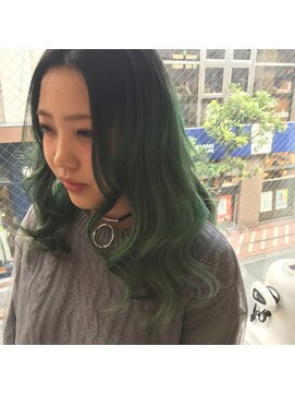 メルシー(Merci) 《Merci》個性派グリーングラデーション