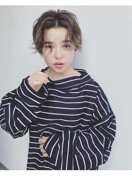 ラグ(log) 似合わせカット×ハイライト